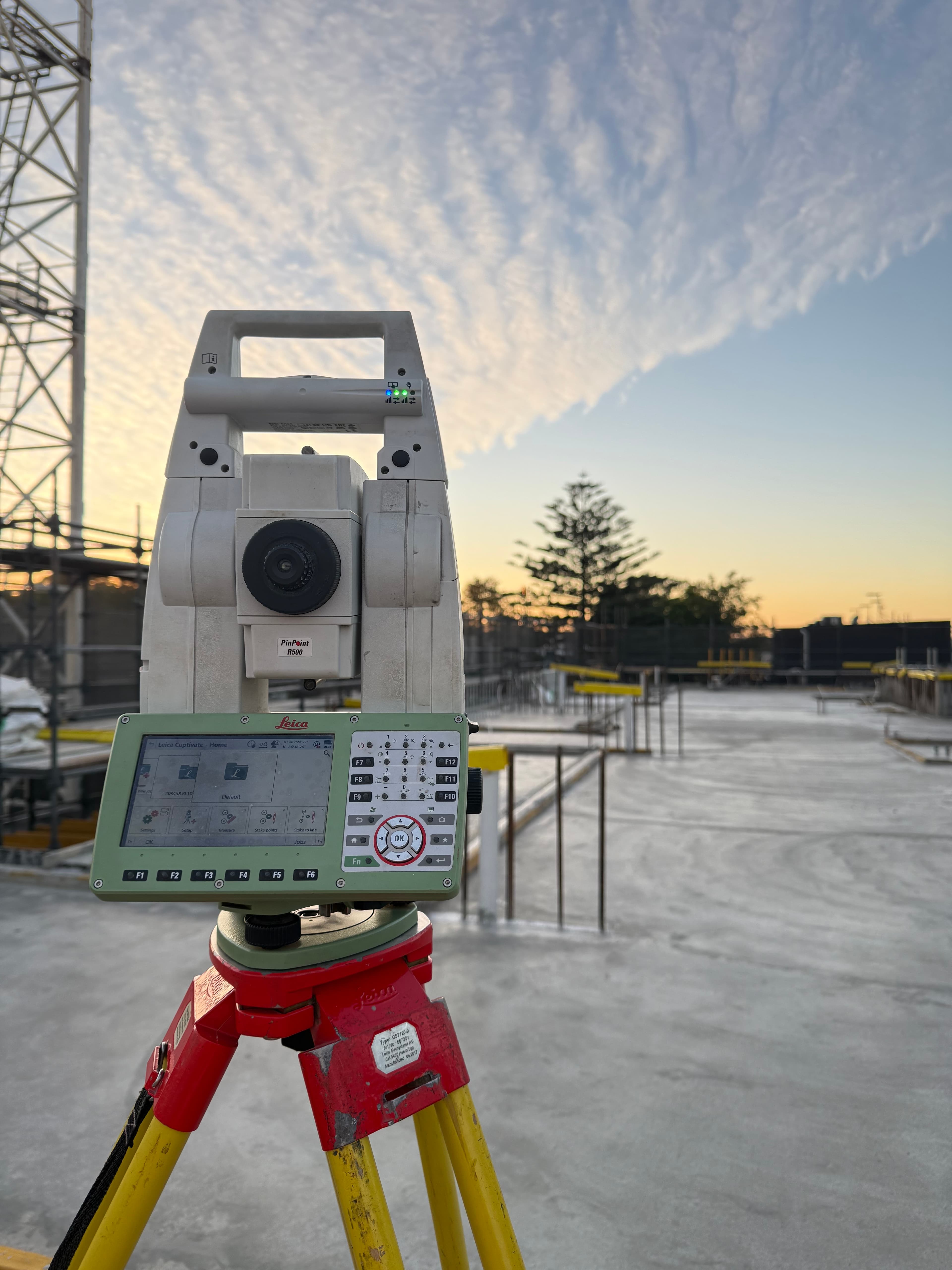 Advanced surveying equipment